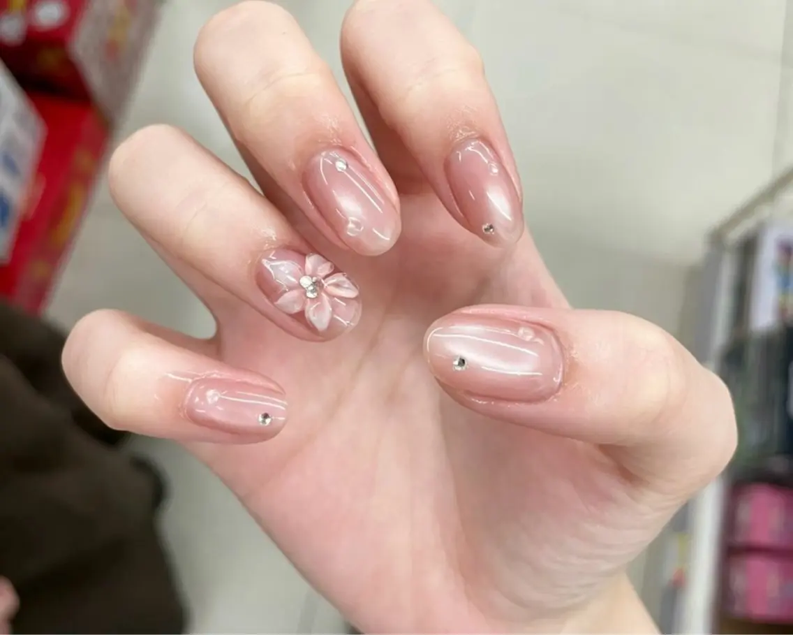 ネイル ハンドネイル Nana🎀 研修ネイルのネイルデザイン