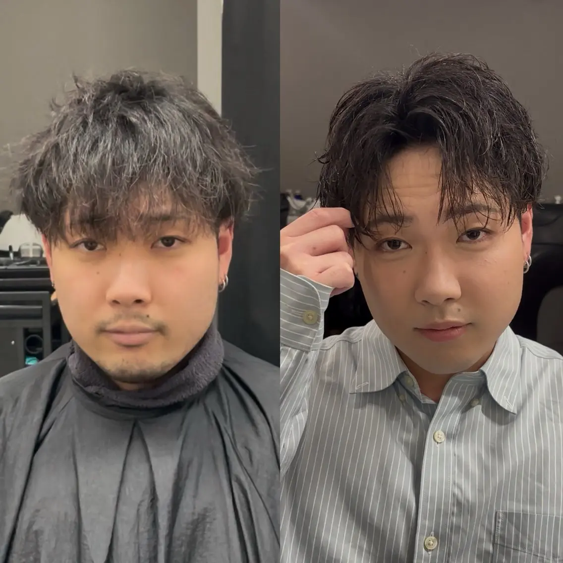 📸撮影させて下さる方限定📸カット+シャンプー+眉カット+メンズナチュラルメイク&ヘアセットの写真