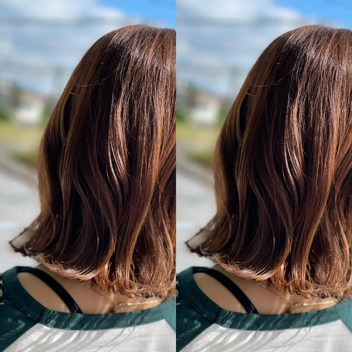 ミディアム カラー Snaly カラー特化ページのヘアスタイル