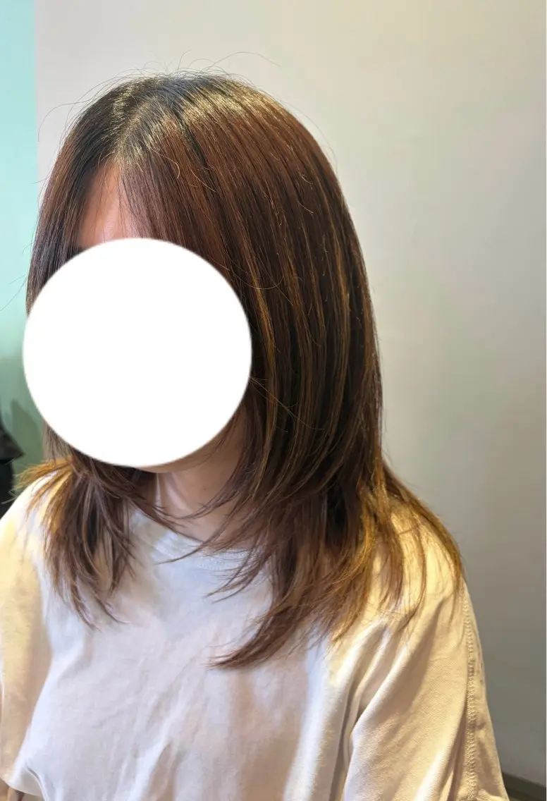 ミディアム カット カットモデル RURUのヘアスタイル