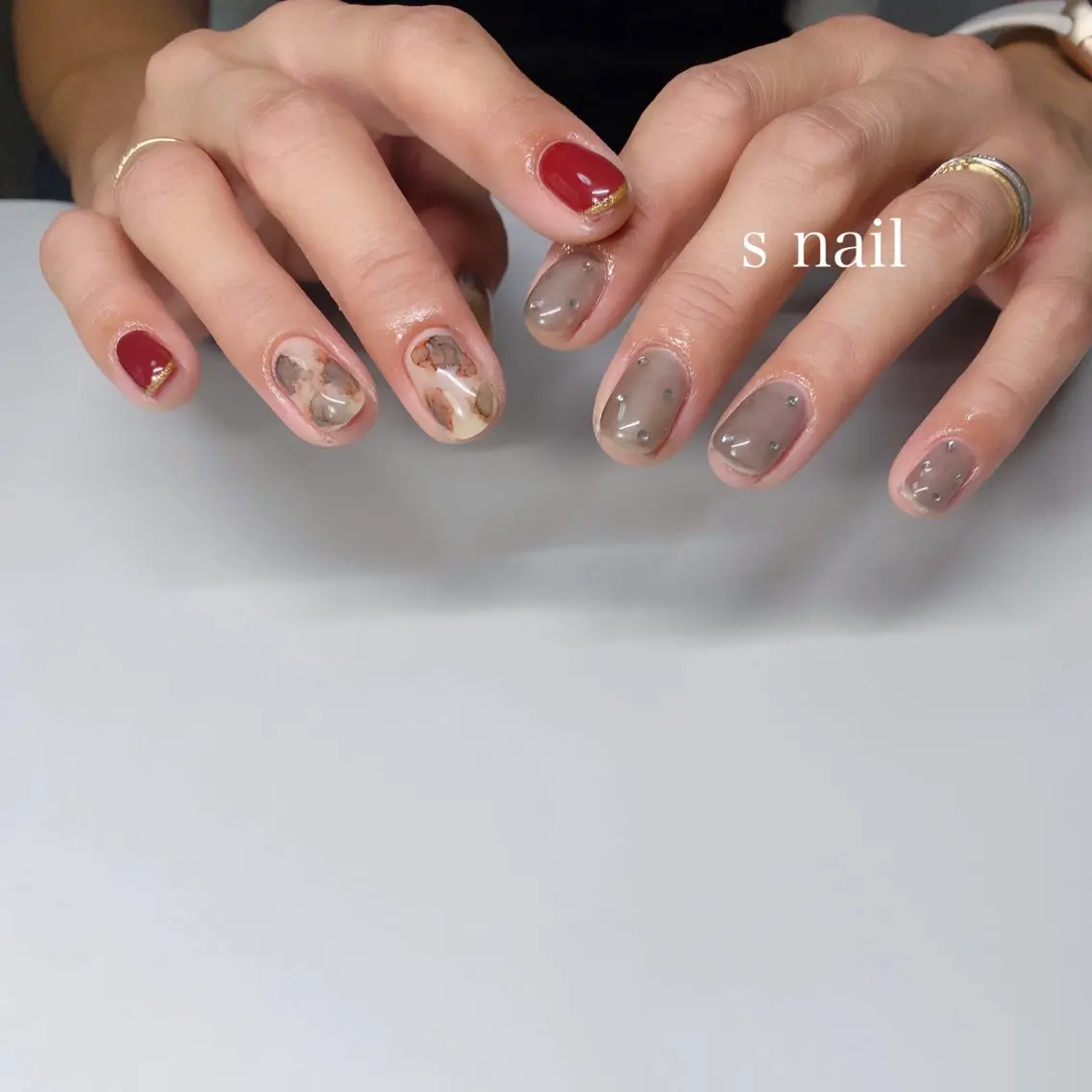 ネイル アートネイル ハンドネイル s nail さとよしみゆきのネイルデザイン