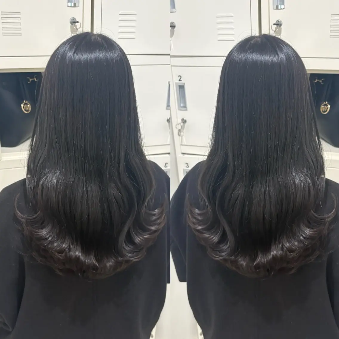セミロング カット ヘアカラー Minami. 🩵 再現性特化ヘアのヘアスタイル