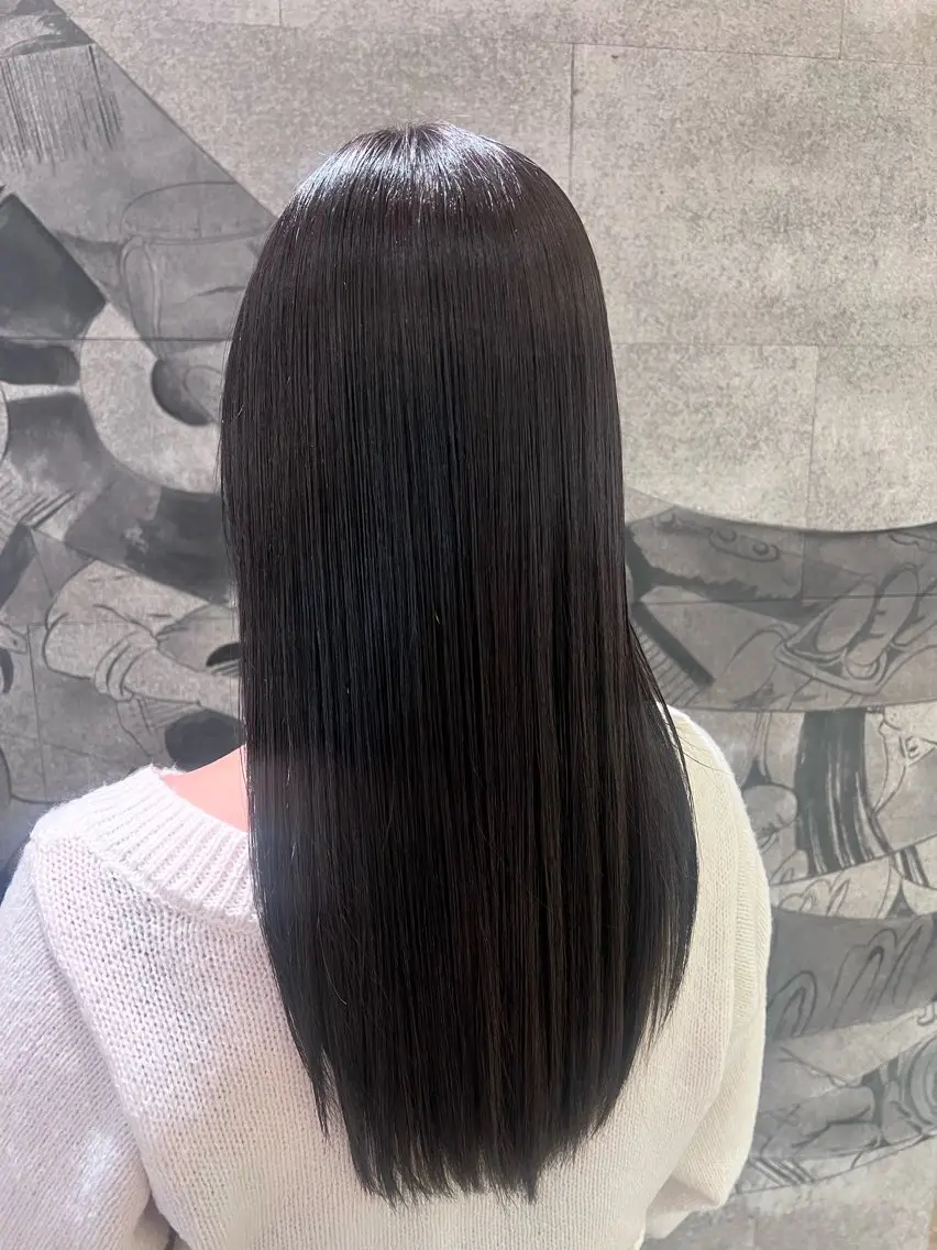ロング ヘアカラー トリートメント suzuna ⋆꙳✮のヘアスタイル