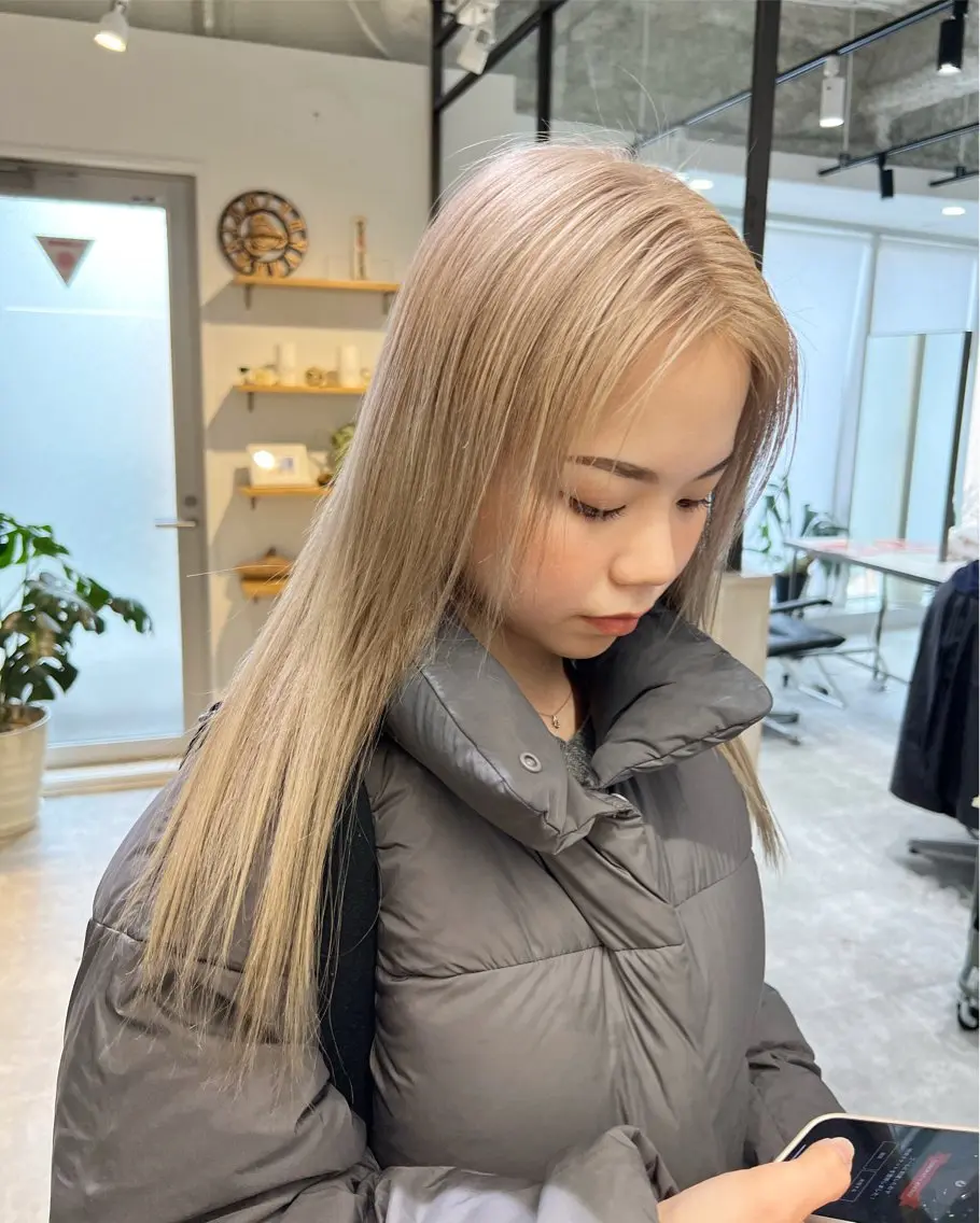ロング Miku 🇺🇸のヘアスタイル