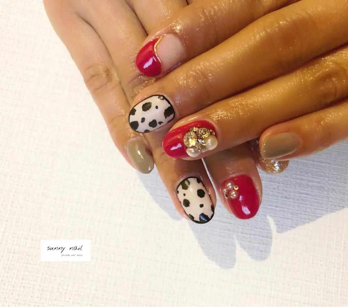 ネイル アートネイル ジェルネイル ミラーネイル ニュアンスネイル パラジェル sunny nailのネイルデザイン