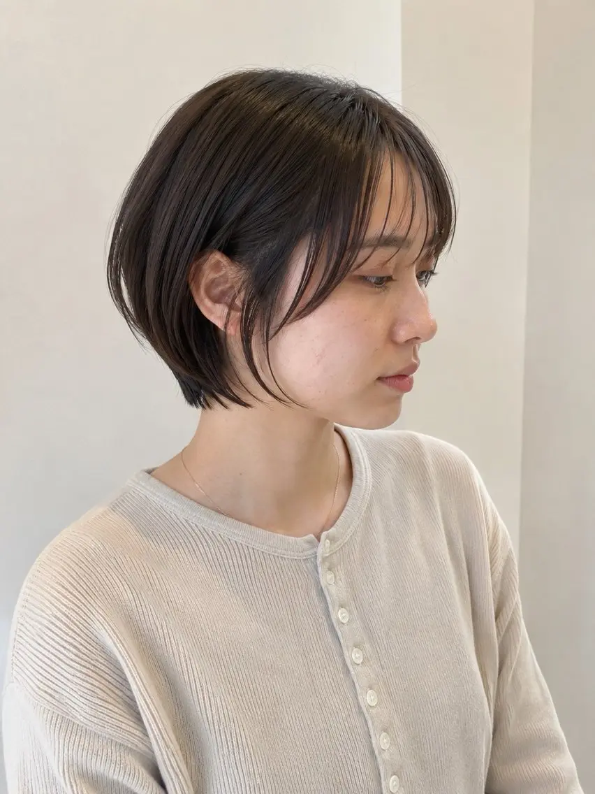 ショート ショートヘア カット 似合わせカット /髪質改善/中野のヘアスタイル