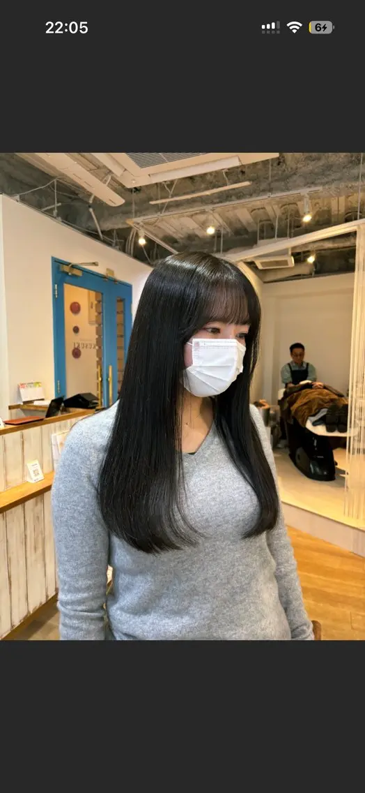ロング カラー ベージュカラー オリーブベージュ RINNO🌷透明感 カラー/髪質改善のヘアスタイル