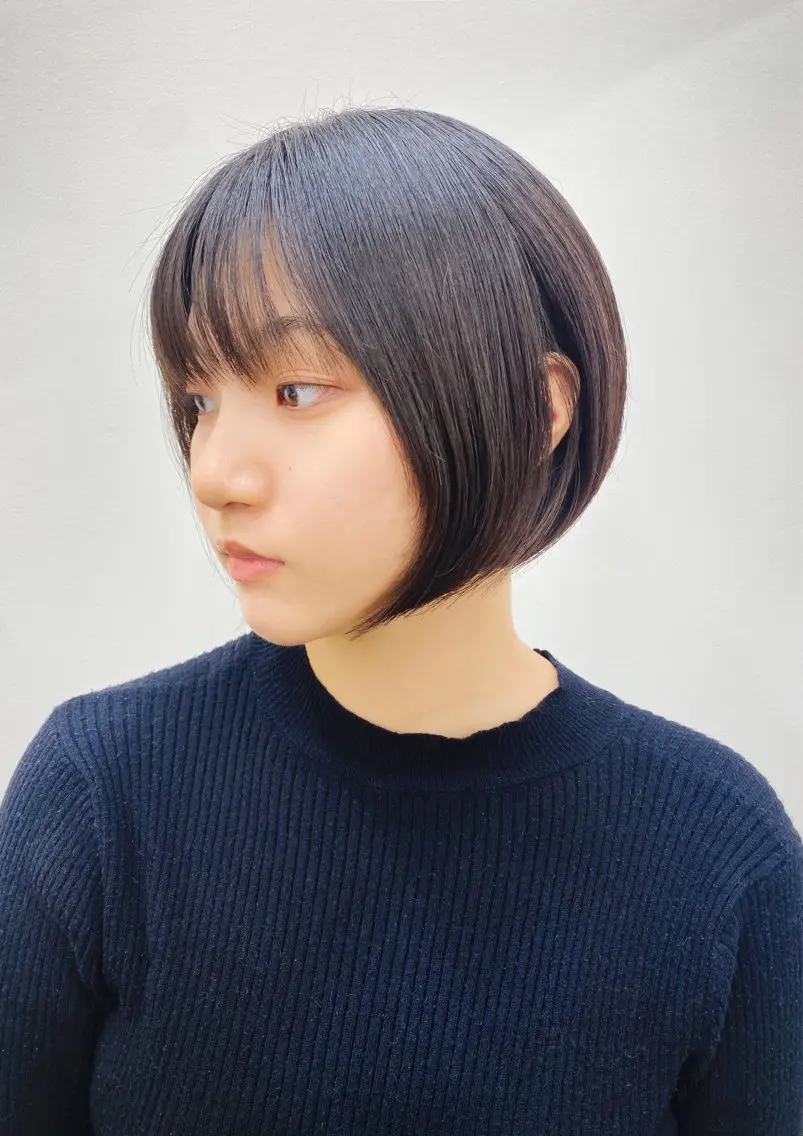 ショート 小顔カット 多毛くせ毛カット専門 ネギシトモヒロのヘアスタイル