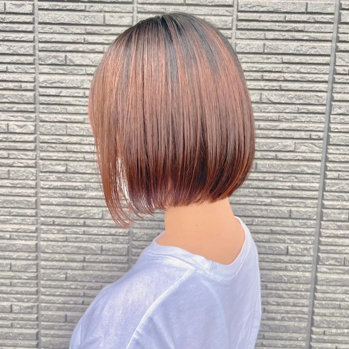 ショート パーマ カット 縮毛矯正 トリートメント 似合わせ×扱いやすさ /ボブ/澁谷礼一のヘアスタイル