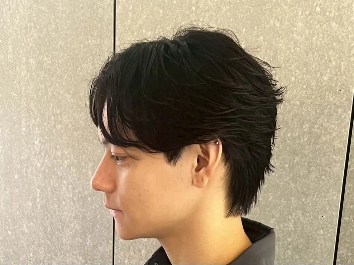ショート パーマ メンズ 朝ラクパーマ 【SENA】のヘアスタイル