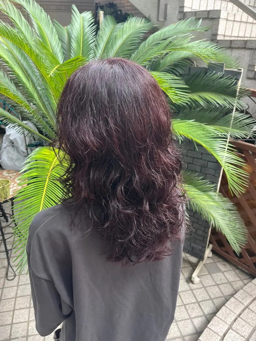 セミロング ヘアカラー 🌞 Kasumi🌞のヘアスタイル