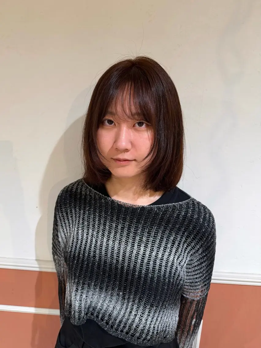 カラー ヘアカラー 若杉 美鈴のヘアスタイル