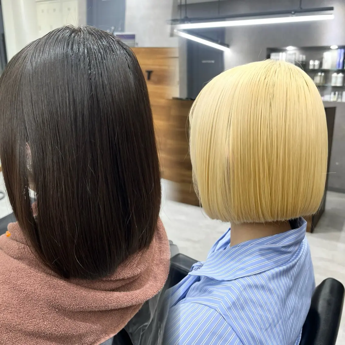 【ハイトーン/ムラ修正】ブリーチ2回+ケアカラー+前処理🌟の写真