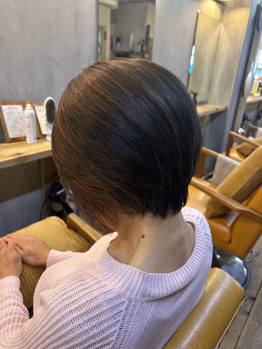 ショート カット hairlabo haru🌿ナナハのヘアスタイル