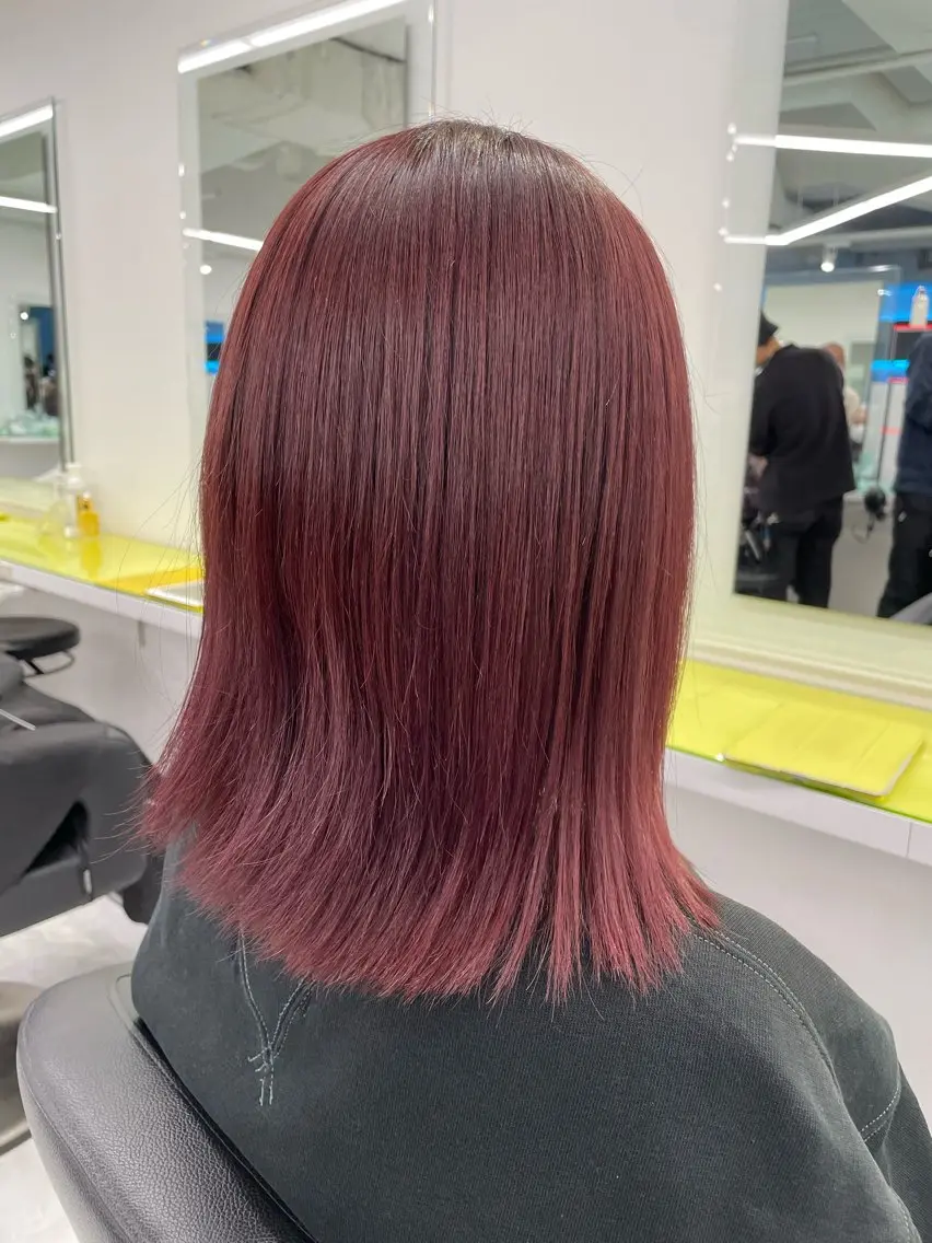 ロング カラー ヘアアレンジ えびけん/色落ちまで 可愛い♥️のヘアスタイル