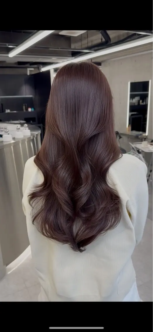 ロング カラー グレージュ ヘアカラー 心斎橋/ヘアカラー あきらのヘアスタイル