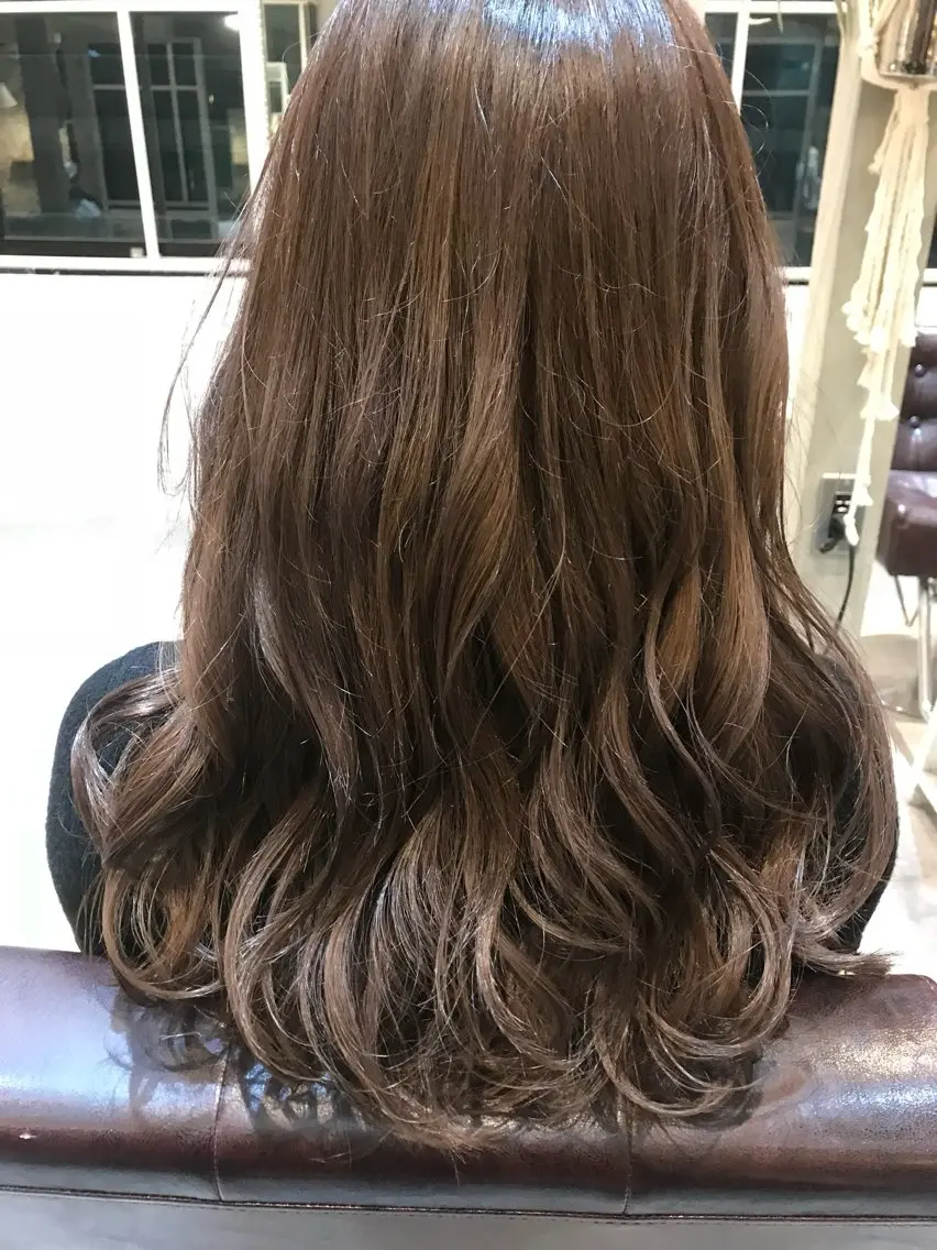 ロング カラー 塚本 昂のヘアスタイル
