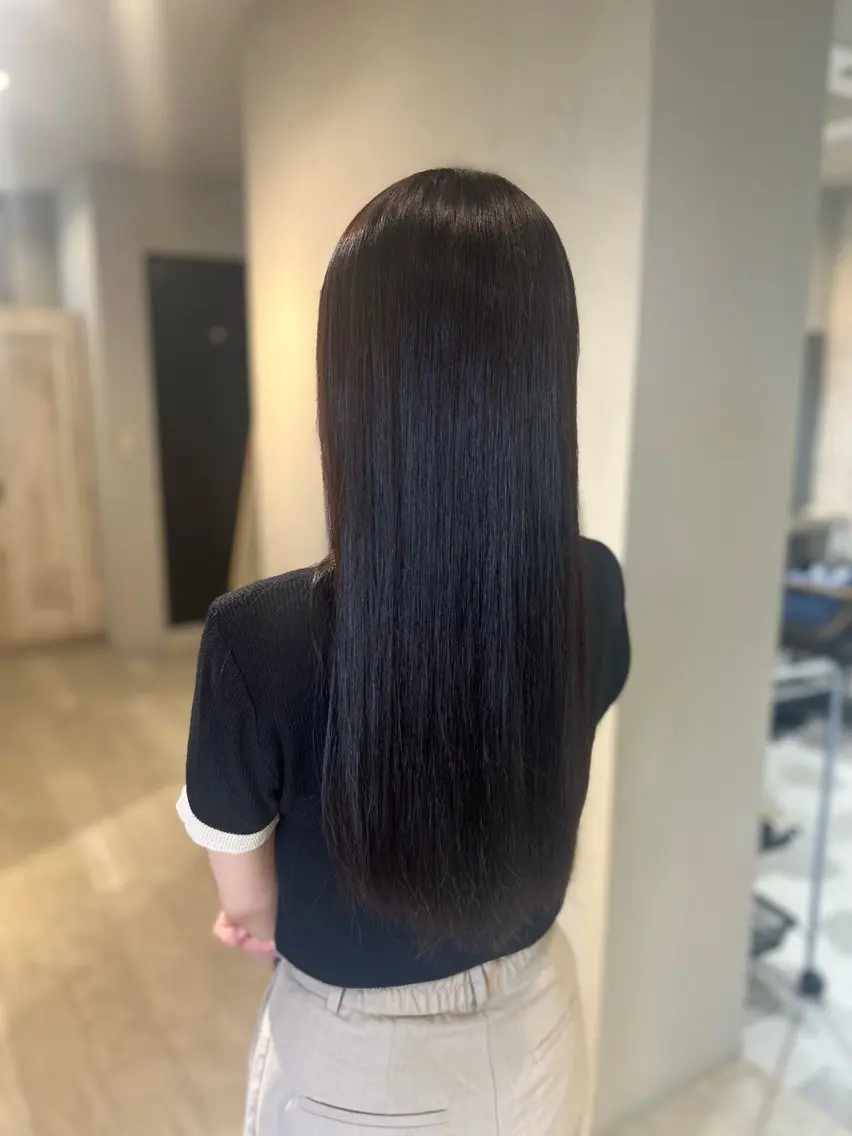 縮毛矯正 川原 陽和のヘアスタイル