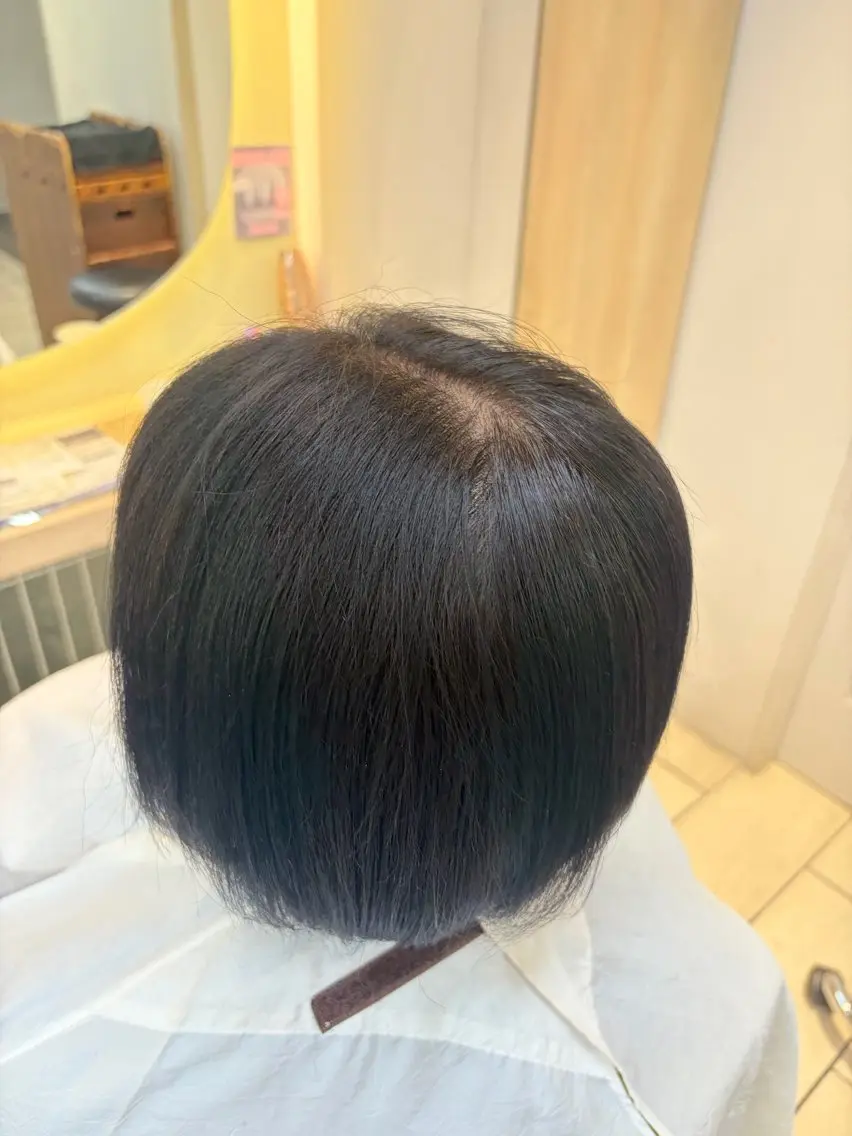 白髪染め＋シルクトリートメントの写真
