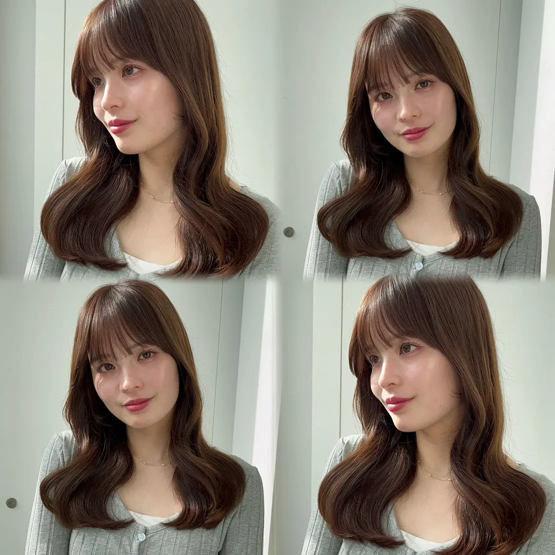 セミロング レイヤーくびれヘア アレンジmanakaのヘアスタイル