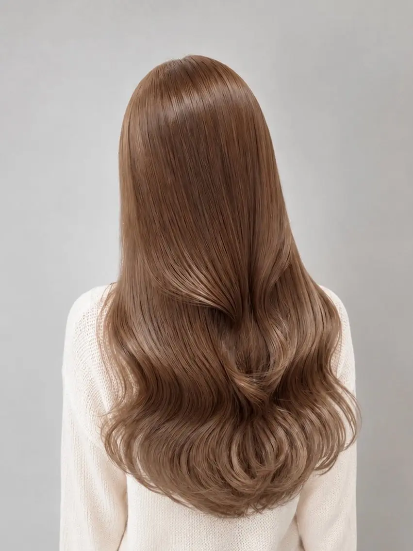 ロング カラー ヘアカラー トリートメント trinity KOHARUのヘアスタイル