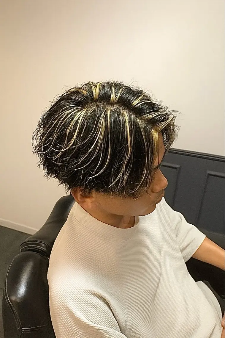 ⚡️カット+メッシュ⚡️の写真