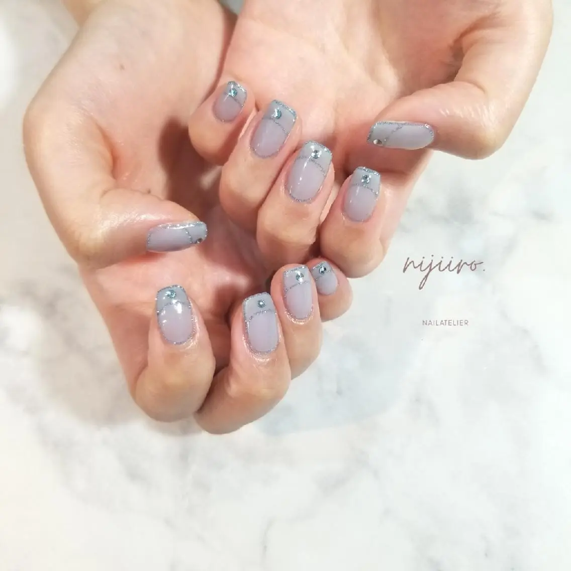 ネイル ハンドネイル nijiiro🌈 サトウのネイルデザイン
