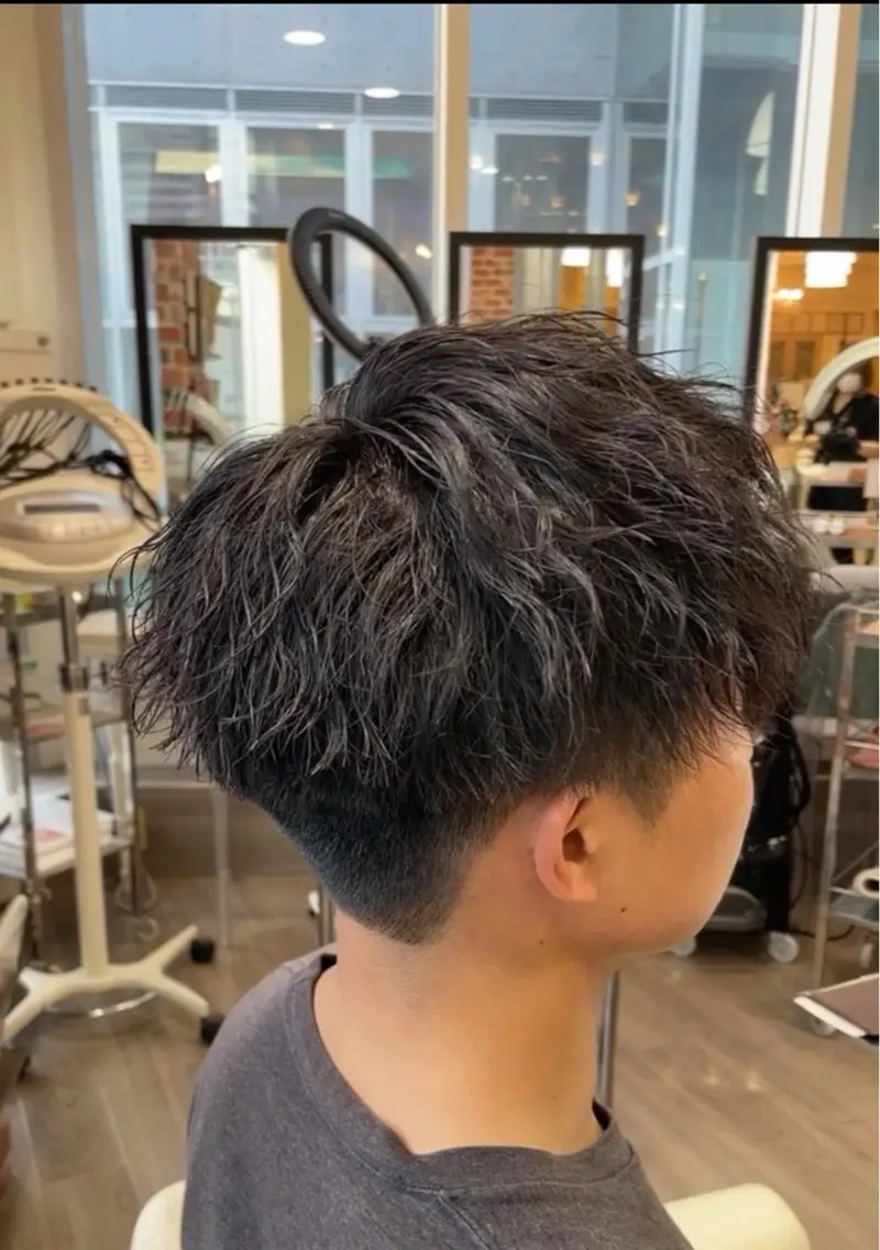 パーマ メンズ メンズパーマ カット パーマ ✨似合わせ特化美容師 WILL上村 拳吾のヘアスタイル