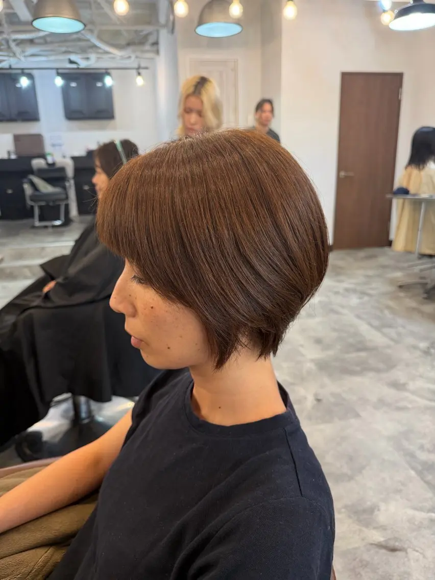 ショート miu ❤︎レディー スモデル募集🌙のヘアスタイル