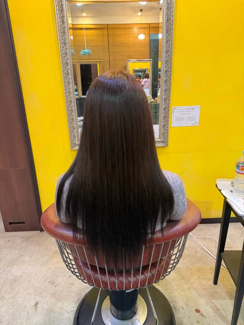 ロング カット ヘッドスパ 坂本 心菜のヘアスタイル