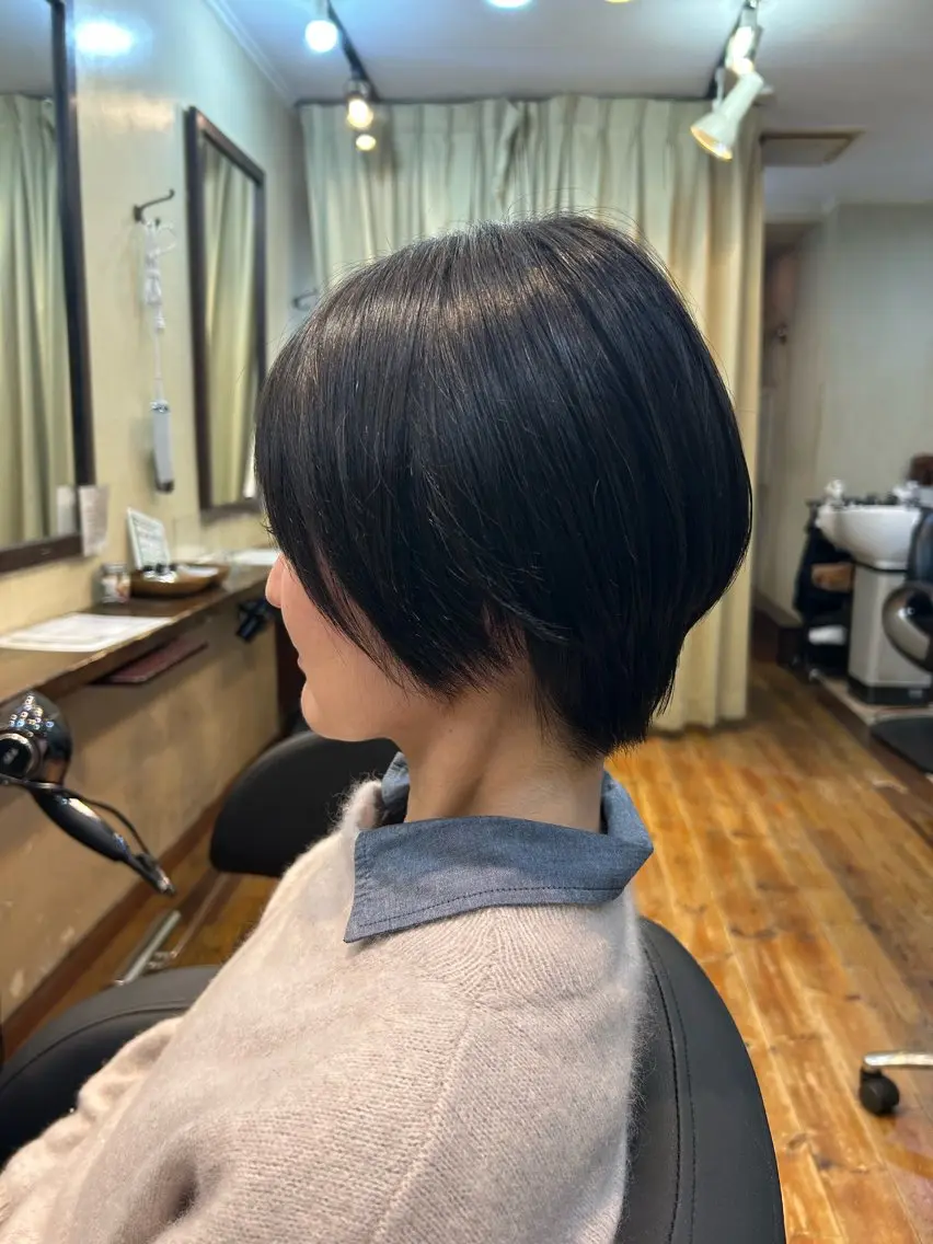 ショート 🐱髪質改善/カット モデル あずさ🐱のヘアスタイル