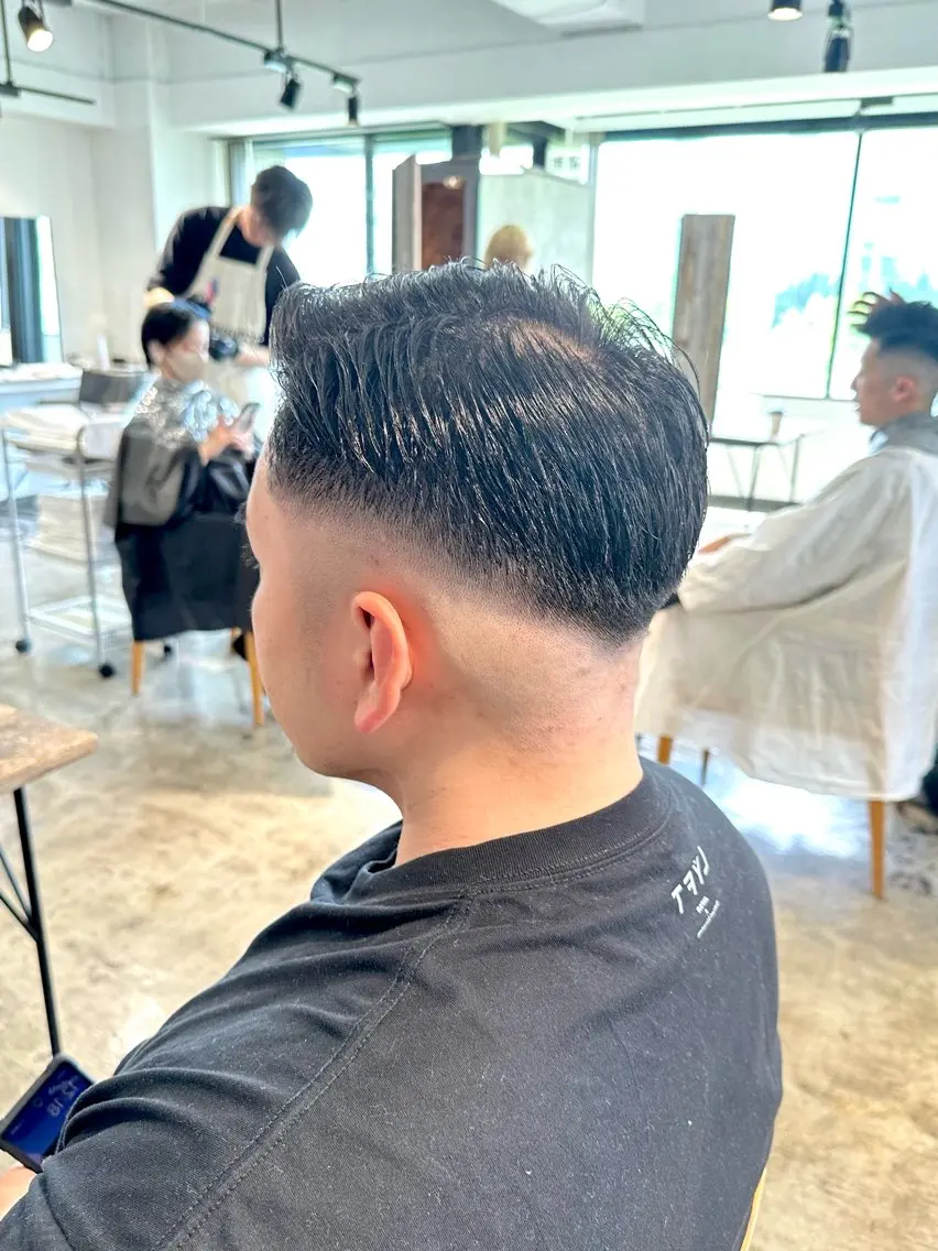 メンズ フェードカット メンズパーマ スキンフェード 骨格補正施術/メンズ 専門美容師/YUYAのヘアスタイル