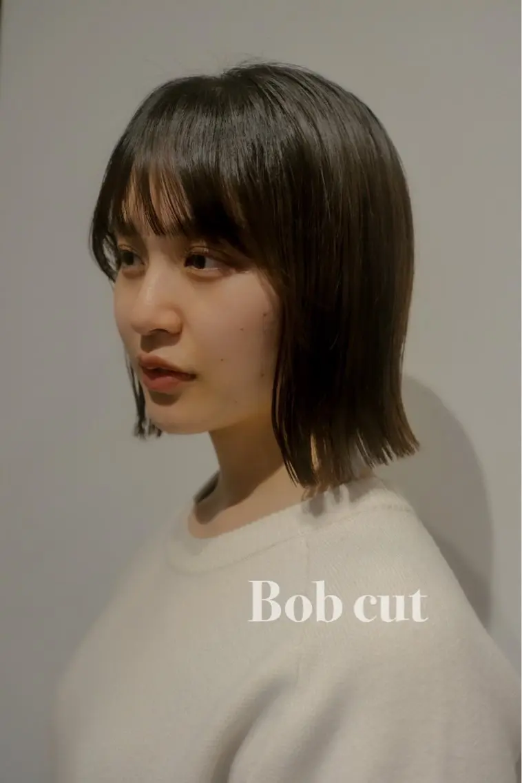 ショート ウシロダ メグミ ／ボブ／透明感カラーのヘアスタイル