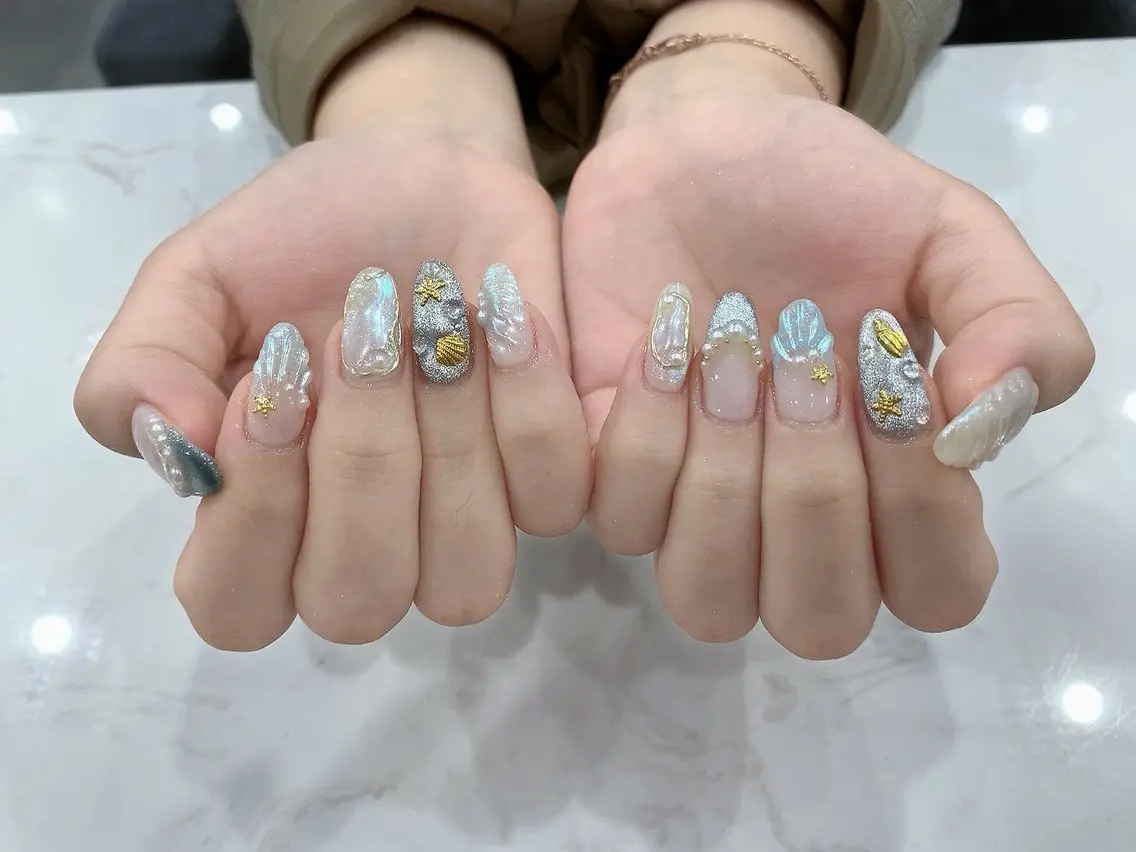 ネイル ハンドネイル Sachi Nail上野のネイルデザイン