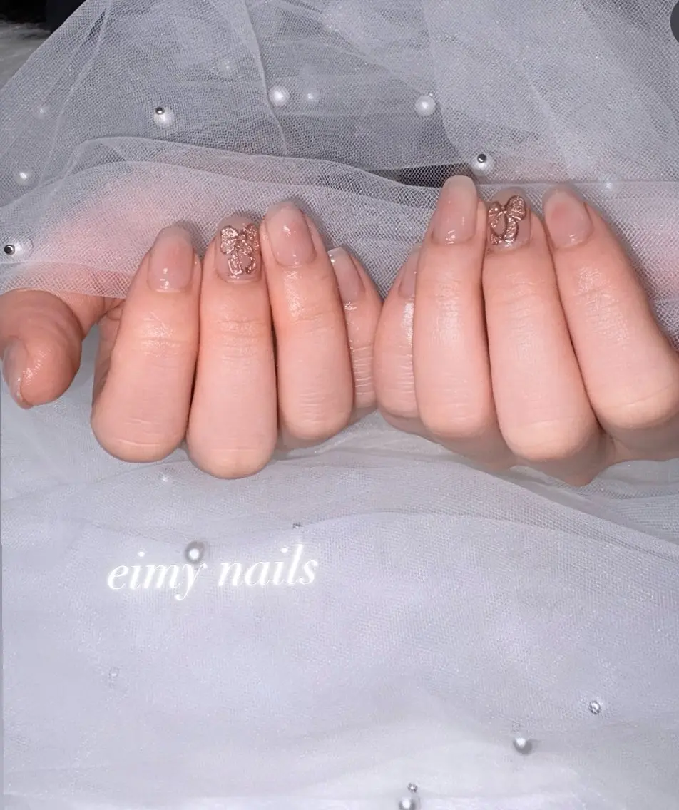 ネイル アートネイル チークネイル フラッシュネイル ラメ(グリッター) ピンク ハンドネイル eimy nails♡のネイルデザイン
