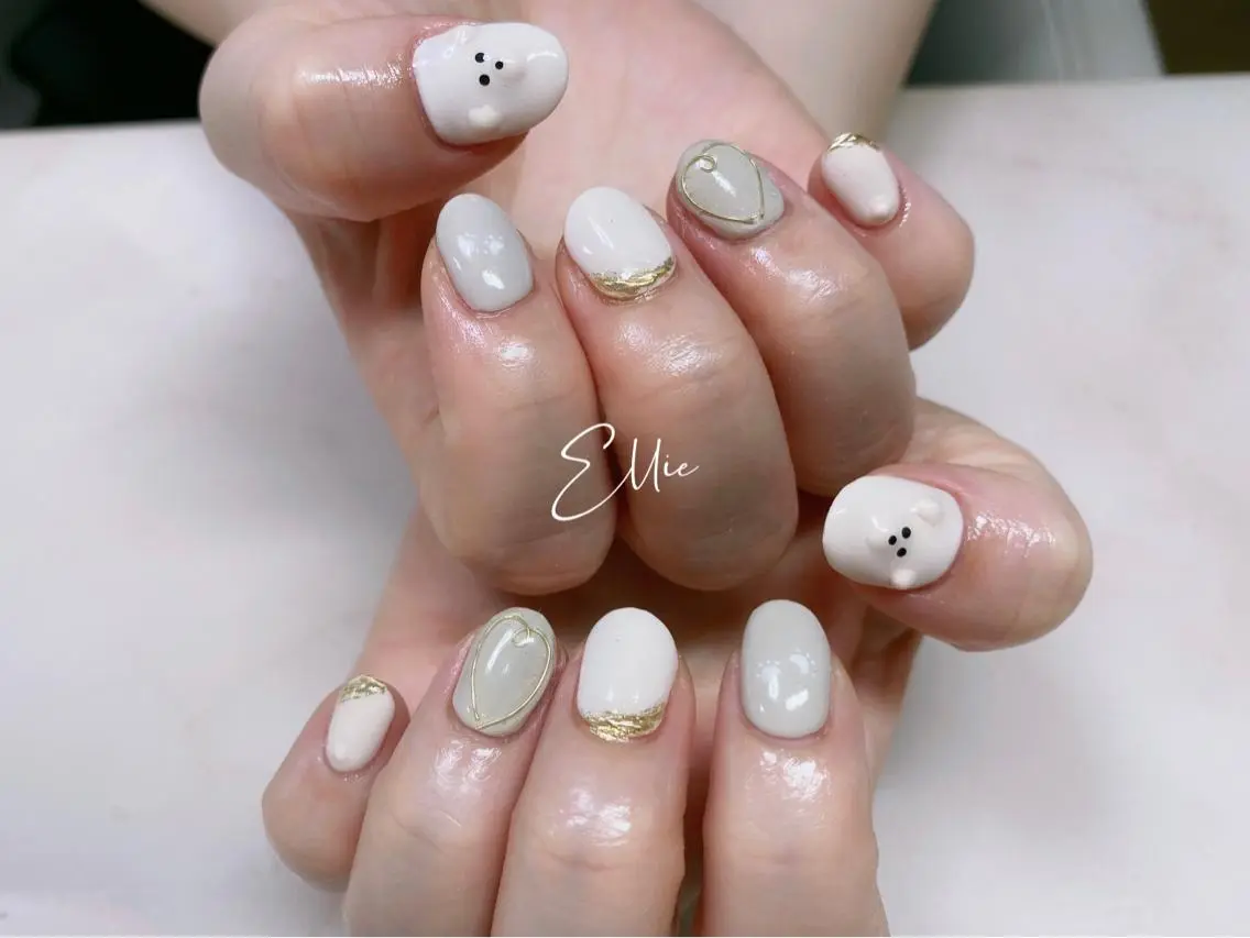 ネイル ハンドネイル ハンドケア 閨匠ビューティサロン 新橋店♡Ellieのネイルデザイン