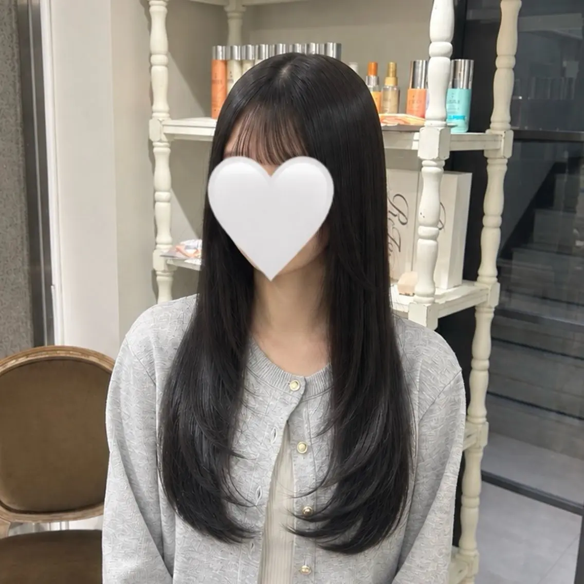 ロング カラー Crebia Honokaのヘアスタイル