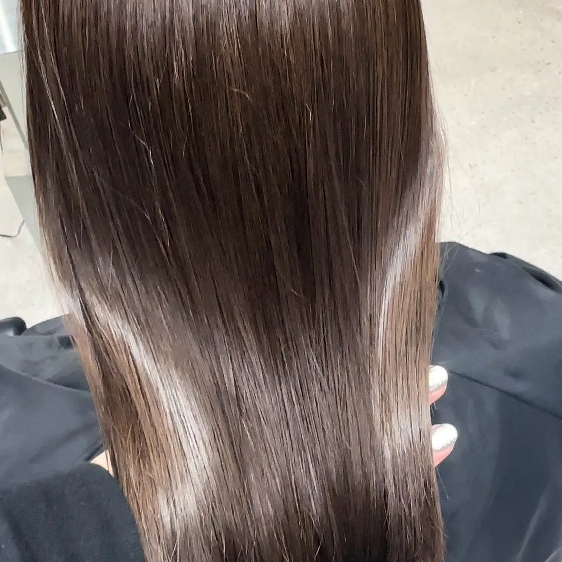 ロング パーマカラー支持⭕️ 春山凜乃介のヘアスタイル