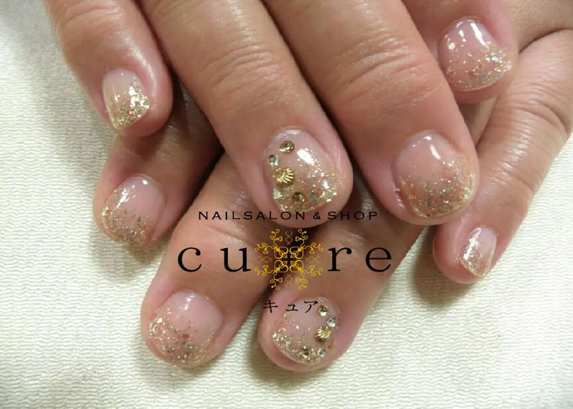 ショート ネイル ネイルサロン Cureのネイルデザイン