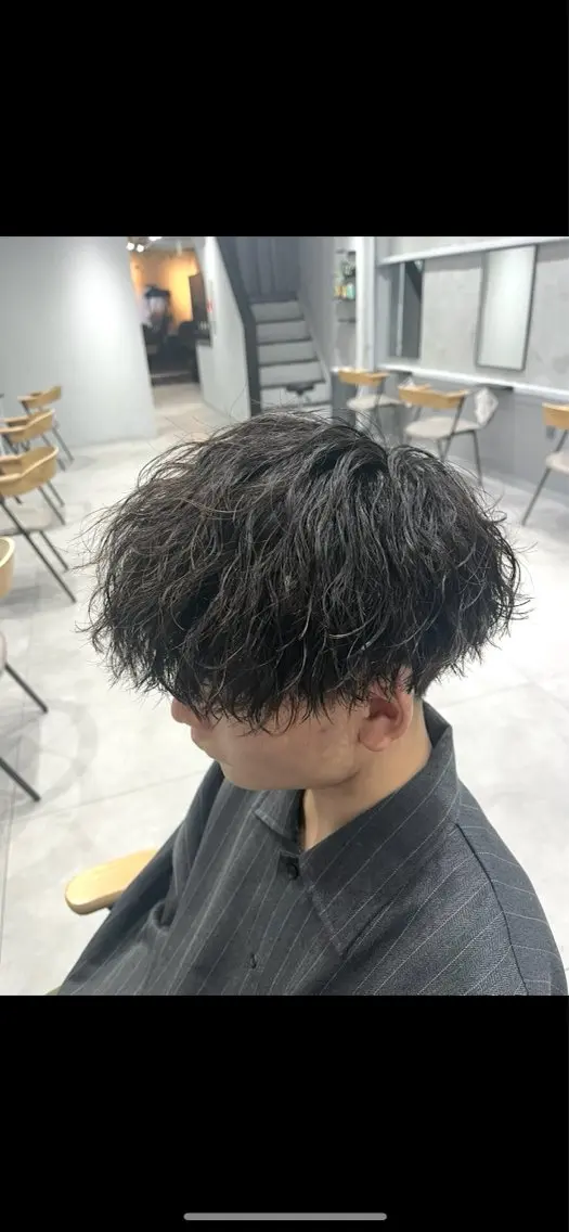 ⭐️ミニモ限定⭐️メンズカット＋シャドウパーマの写真