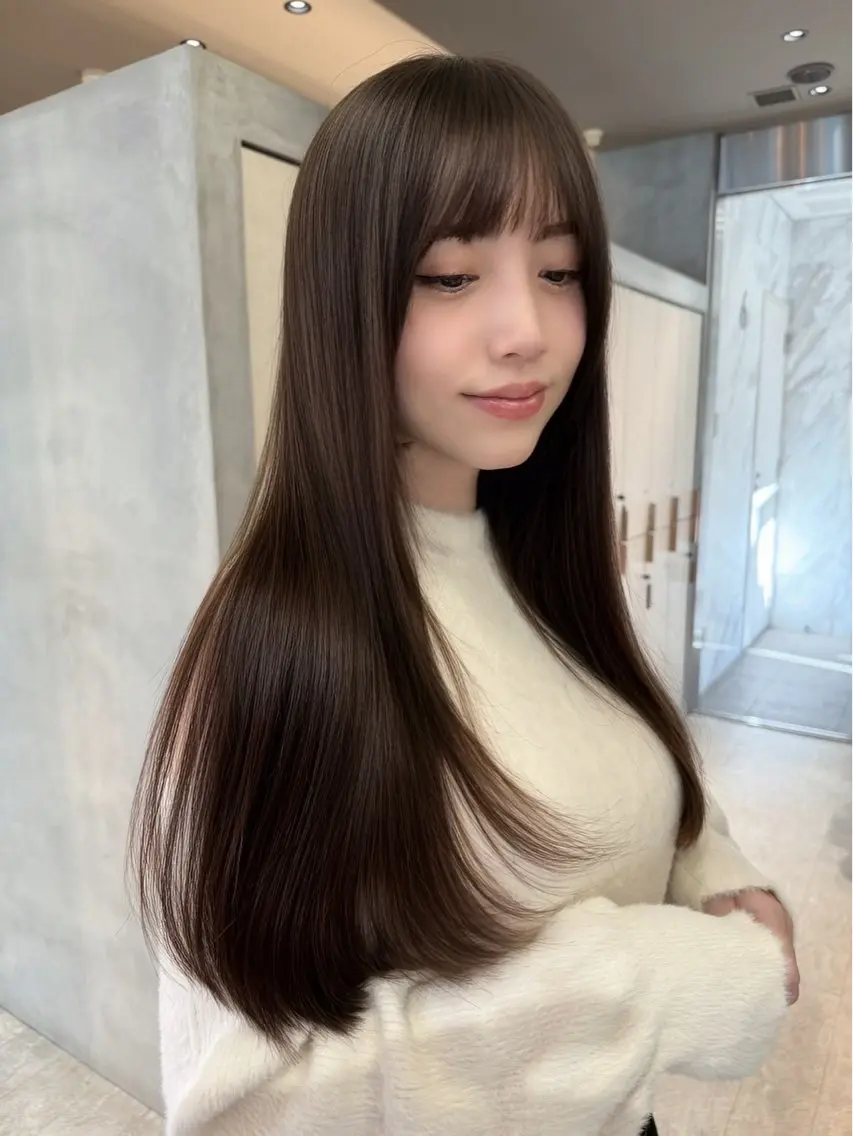 【✨超お得クーポン！平日限定✨】話題の超音波アイロン＋3stepトリートメント＋ストレートアイロン仕上げの写真