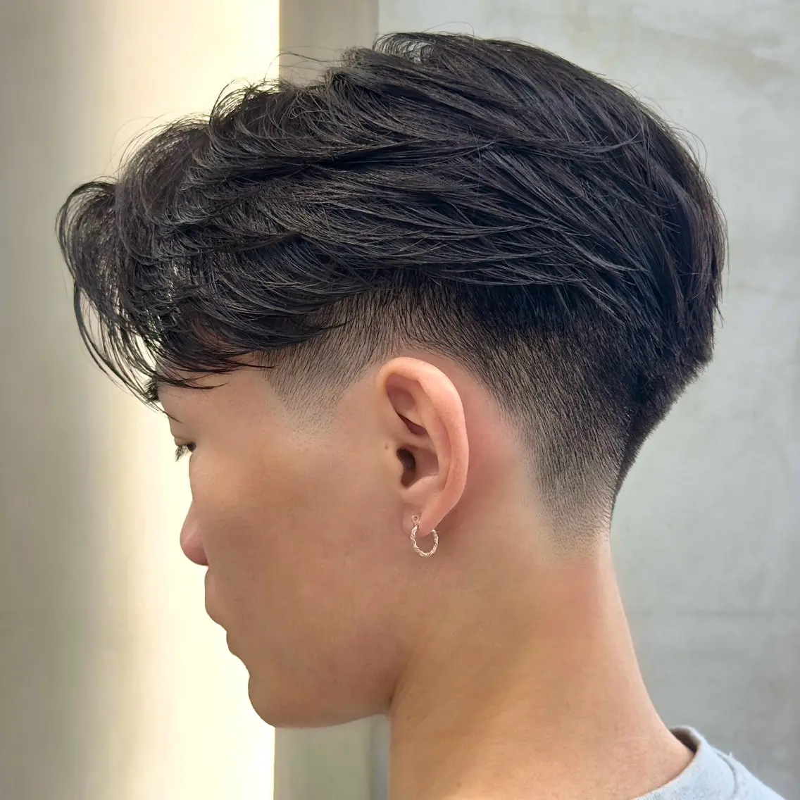 カラー パーマ メンズ 渋谷|かりん☺︎ ニュアンスパーマのヘアスタイル