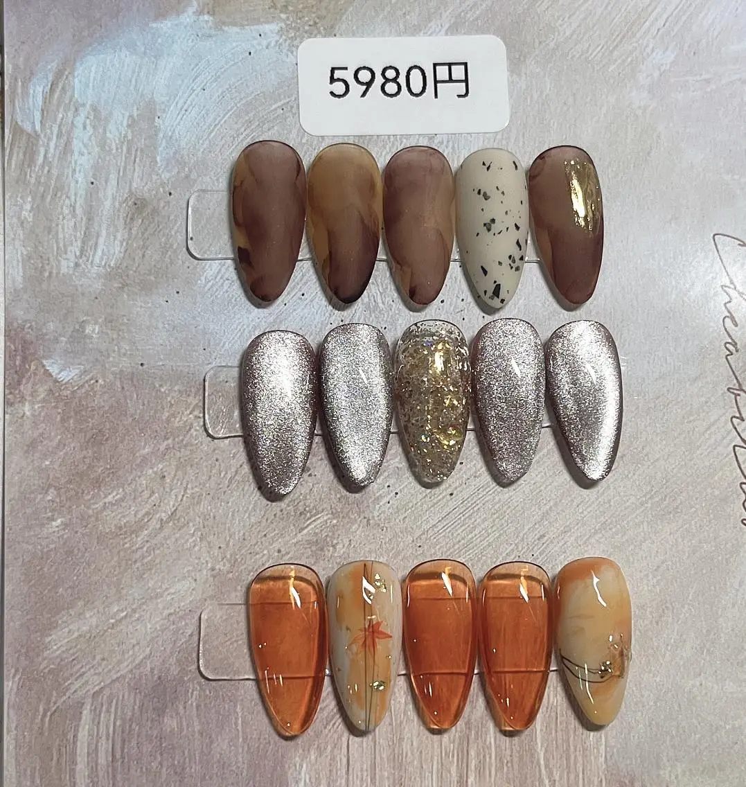 ネイル ハンドネイル AB マツエクネイルサロンのネイルデザイン