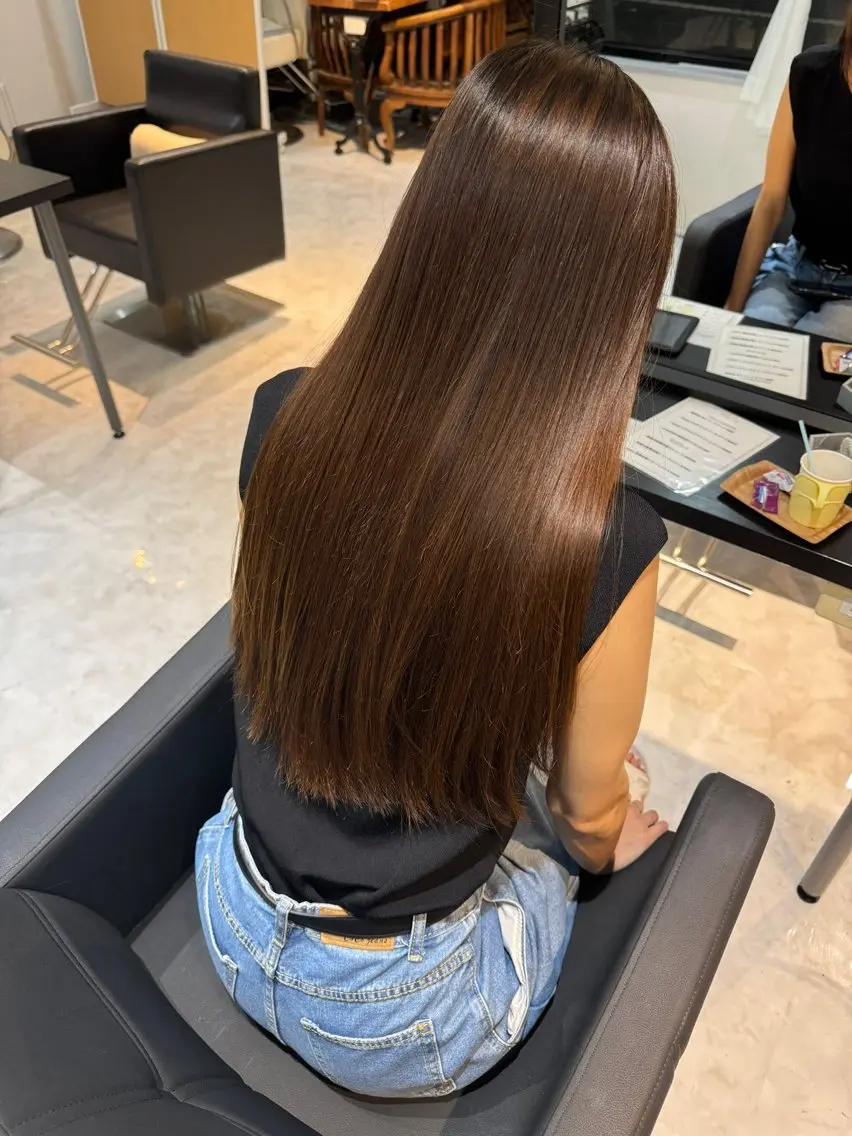 ご新規さま限定✨髪質改善ストレート✨¥12660✨ 履歴によって値段変更有!の写真