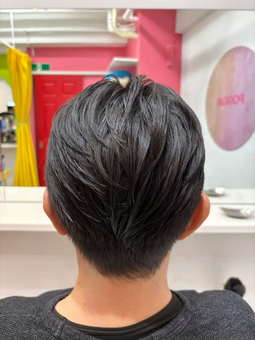 ショート メンズ ショートヘア お手入れ簡単ヘア⭐️ ネギシアヤカ⭐️のヘアスタイル