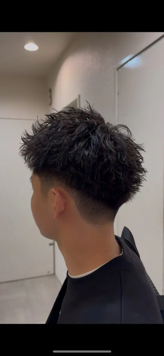 カット＋炭酸シャンプーの写真