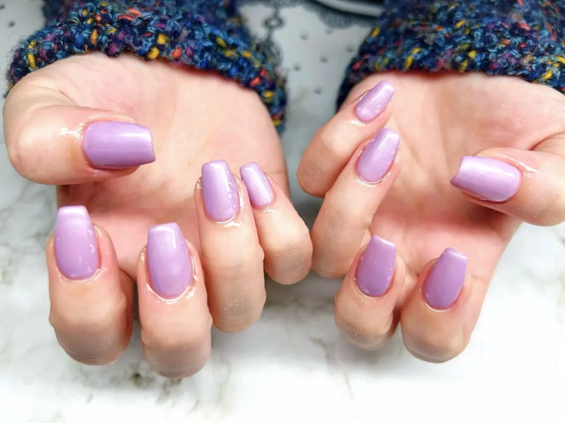 ネイル ワンカラーネイル ハンドネイル NailSalon MAHINAのネイルデザイン