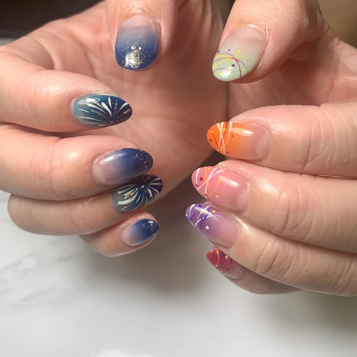 ネイル ハンドネイル FIORITURA aiのネイルデザイン