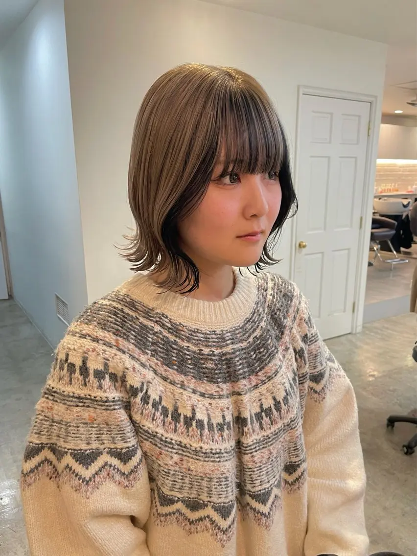 ショート カラー mizu🐾 hair braceのヘアスタイル