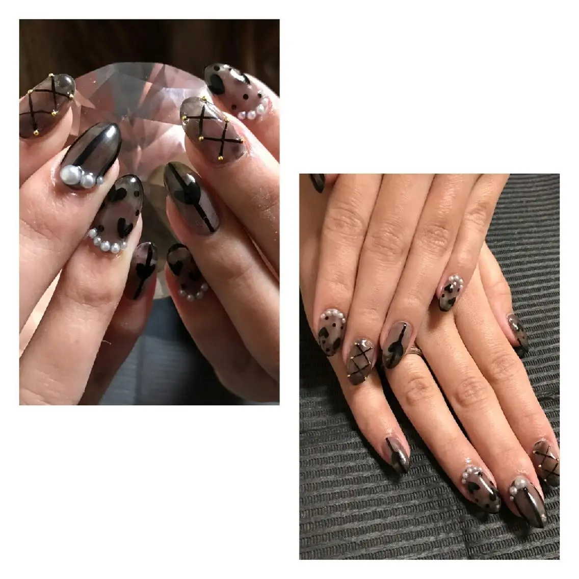 ネイル モチの良さ◉ フィルインネイル♡のネイルデザイン
